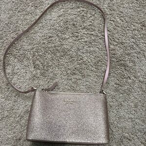 Kate spade pink sparkle purse